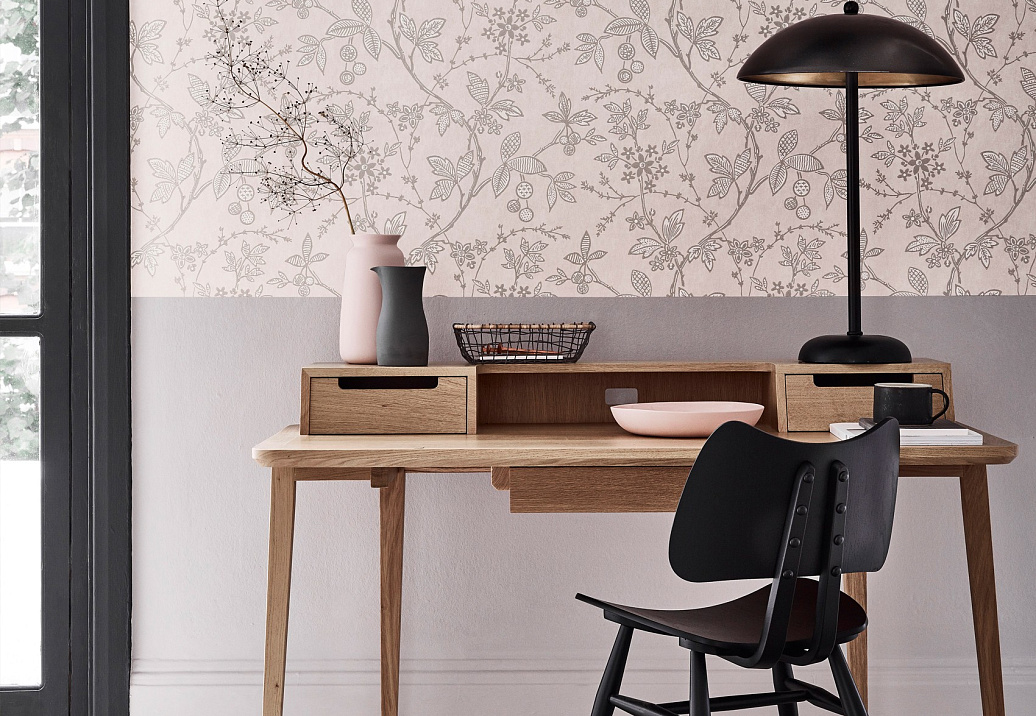 Обои Little Greene Archive Trails II 0291WRPINKZ