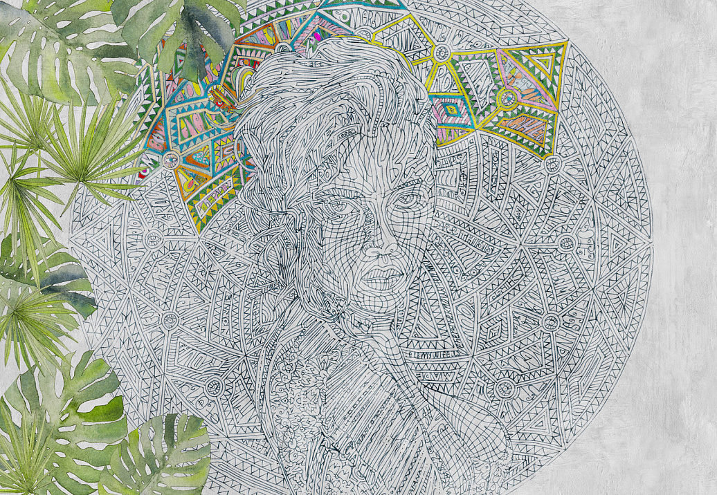 Панно и фотообои Tecnografica Collection 2017 Marco Fontana: Superstar Mandala