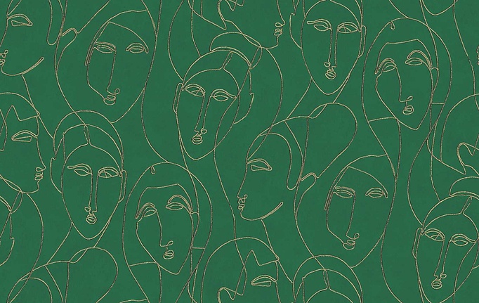 Бельгийские обои Khroma, коллекция Agathe (Guy Masureel), артикул AGA505