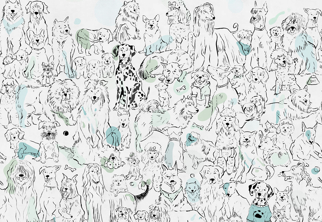Обои Factura Kids DOGGYLAND/3