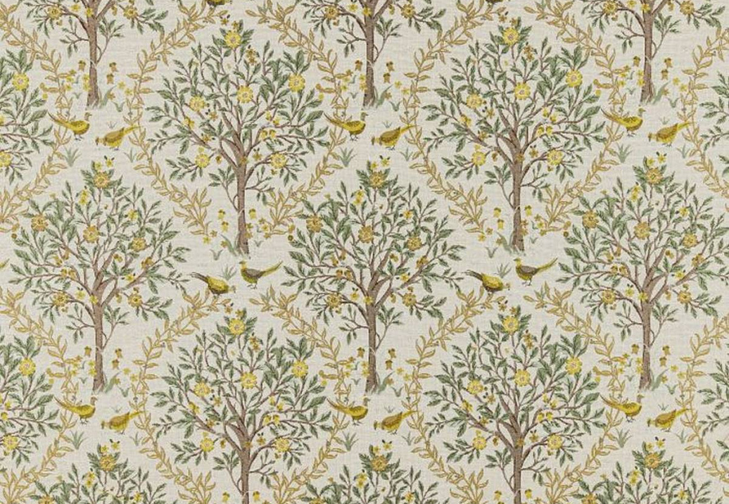 Ткань Ashley Wilde Sherwood Bedgebury/Lemon