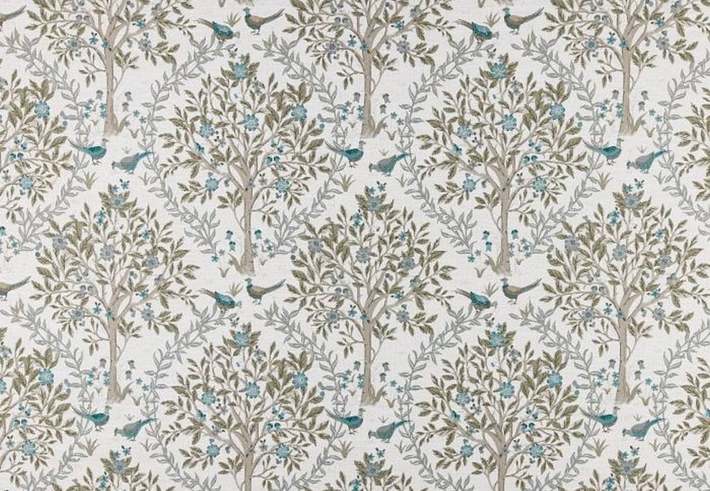 Ткань Ashley Wilde Sherwood Bedgebury/Kingfisher