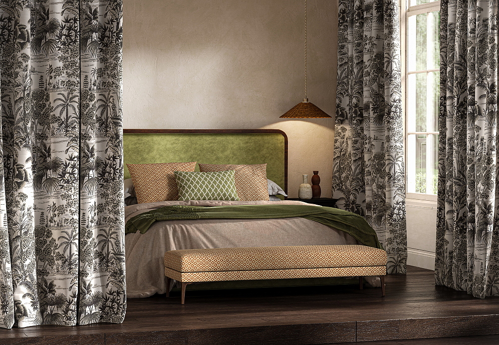 Ткань KAI Majorelle Laurent/Aniseed