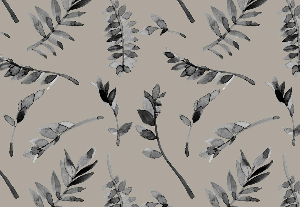 Ткань Marufabrics Vivid Leaf/Dark