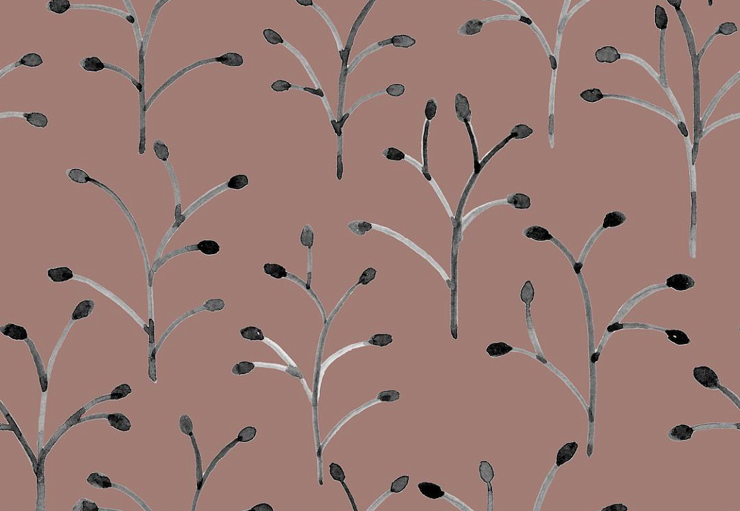 Ткань Marufabrics Vivid Twig/Red