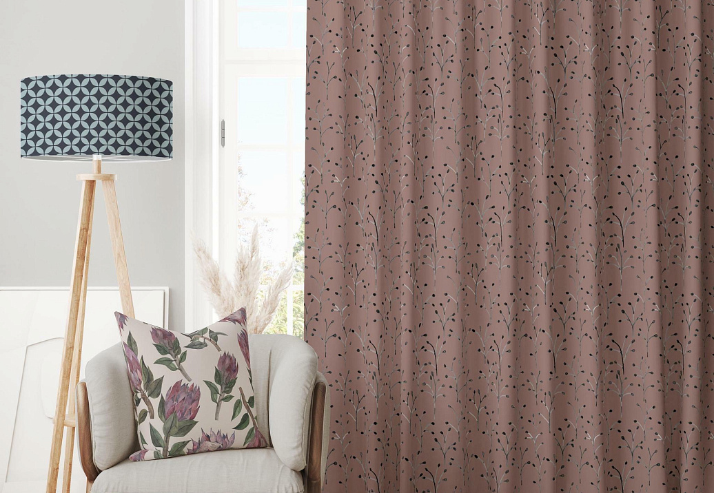Ткань Marufabrics Vivid Twig/Red