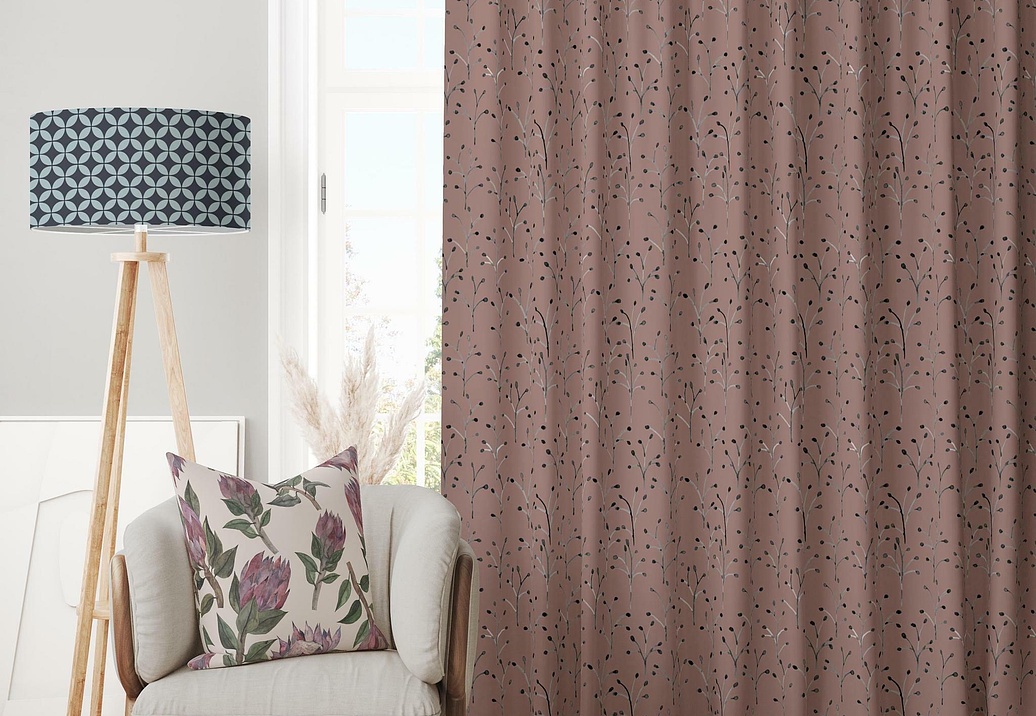 Ткань Marufabrics Vivid Twig/Red