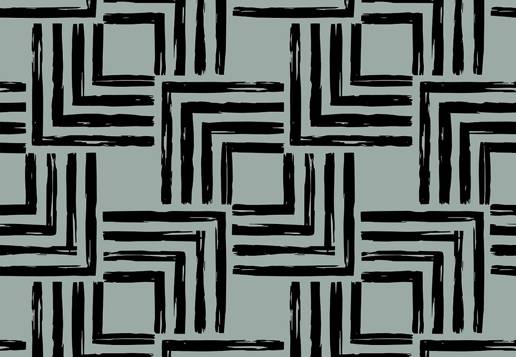 Ткань Marufabrics Vivid Check/Green