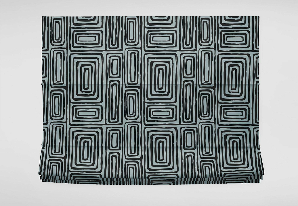 Ткань Marufabrics Vivid Ellipse/Blue
