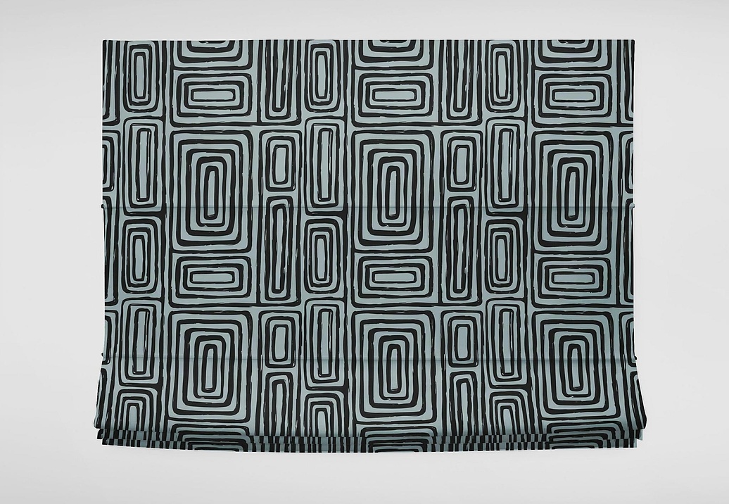 Ткань Marufabrics Vivid Ellipse/Blue