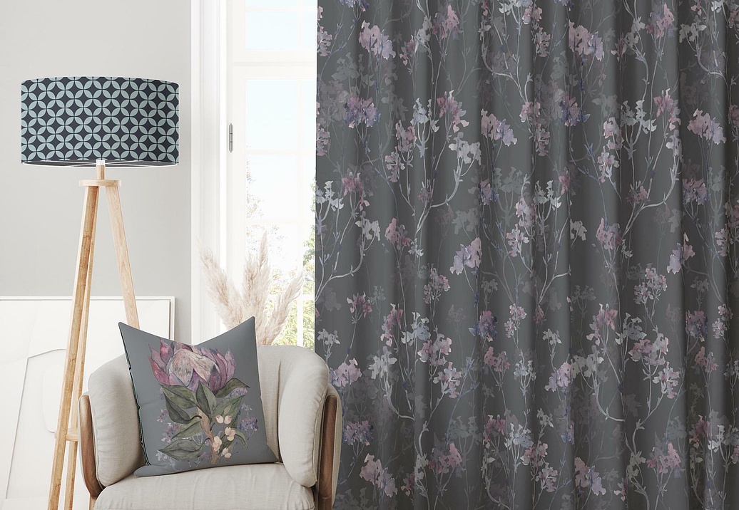Ткань Marufabrics Vivid Umbrella/Dark