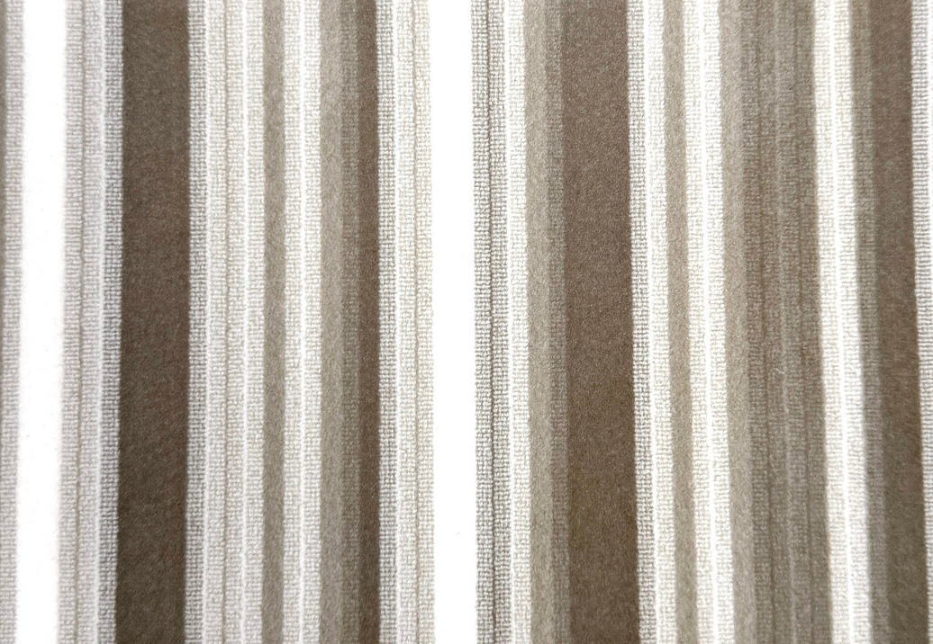Ткань Galleria Arben Kerala Barcode stripe/Mink