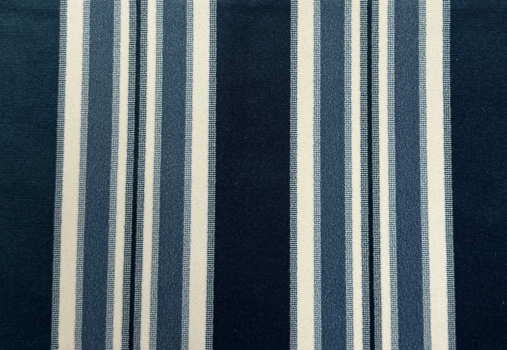Ткань Galleria Arben Kerala Roman stripe/Lapis