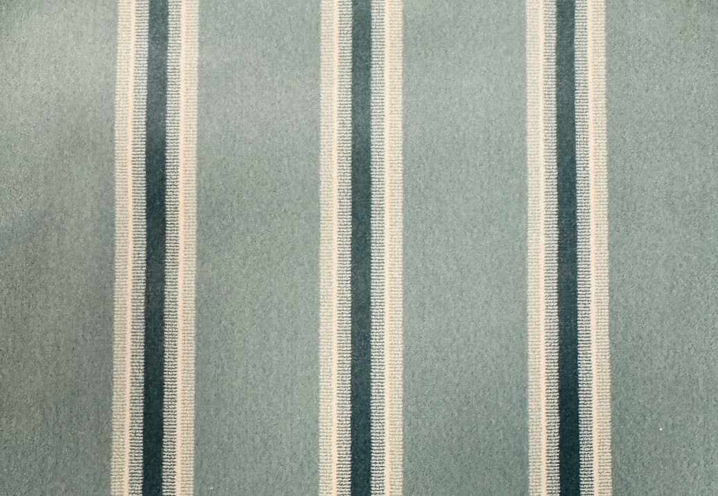 Ткань Galleria Arben Kerala Track stripe/Duck egg