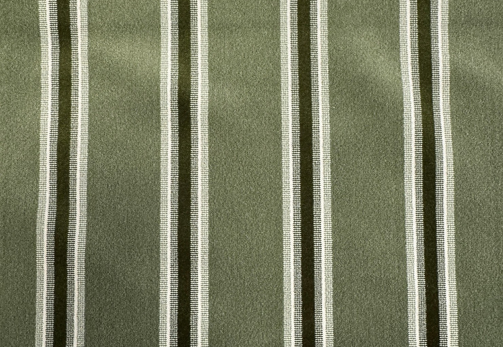 Ткань Galleria Arben Kerala Track stripe/Moss