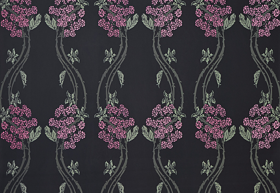 Обои Barneby Gates Book vol.3 BG1100201/Autumn Berry/Blackberry