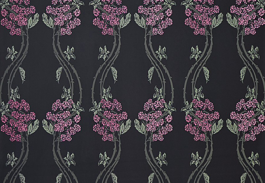 Обои Barneby Gates Book vol.3 BG1100201/Autumn Berry/Blackberry