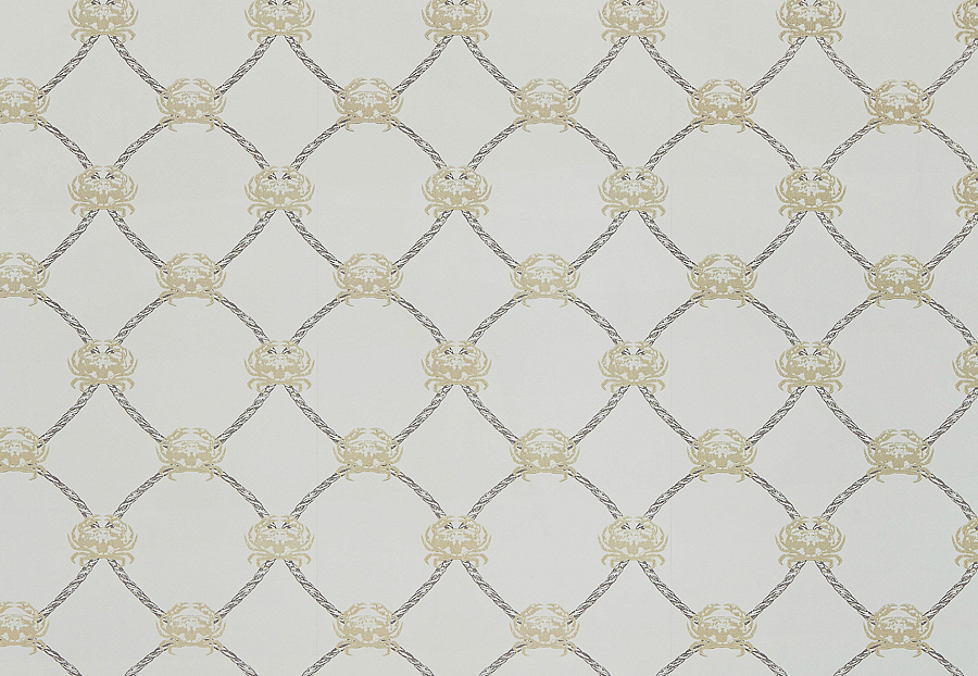 Обои Barneby Gates Book vol.3 BG1300202/Crab/Gold/Charcoal
