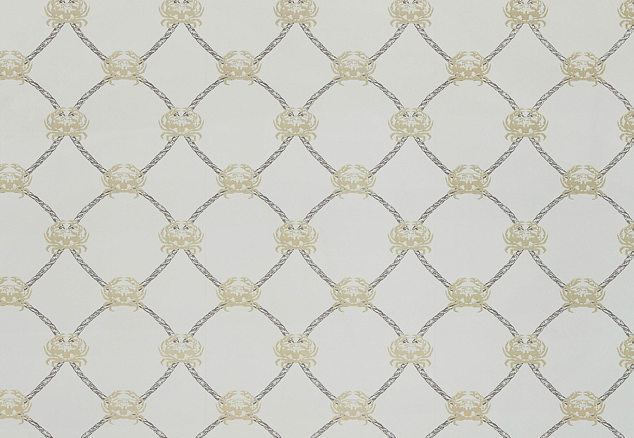 Обои Barneby Gates Book vol.3 BG1300202/Crab/Gold/Charcoal