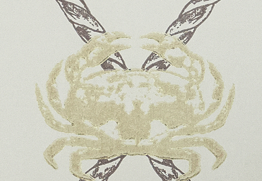 Обои Barneby Gates Book vol.3 BG1300202/Crab/Gold/Charcoal
