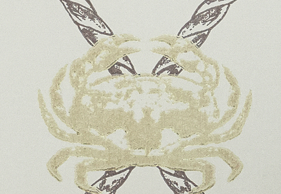 Обои Barneby Gates Book vol.3 BG1300202/Crab/Gold/Charcoal