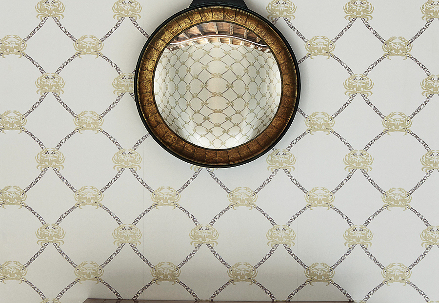 Обои Barneby Gates Book vol.3 BG1300202/Crab/Gold/Charcoal