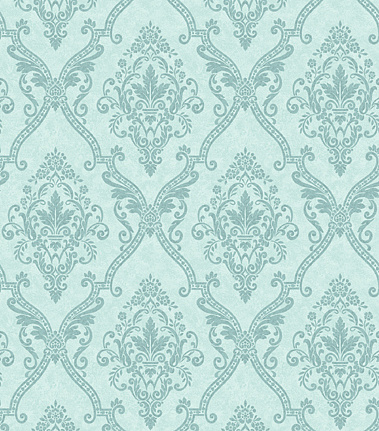 Обои Jaima Brown Damasks Marrakech-Seaglass