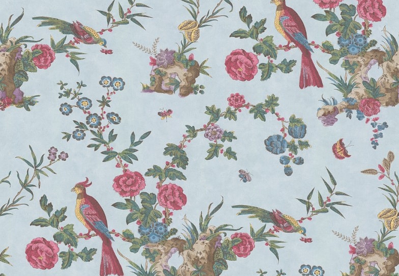 Обои Little Greene Archive Trails 0247DAAZURE
