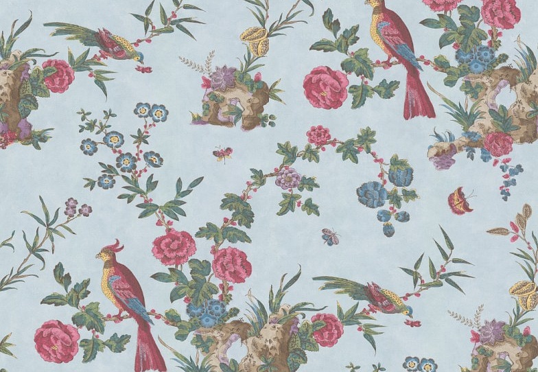 Обои Little Greene Archive Trails 0247DAAZURE