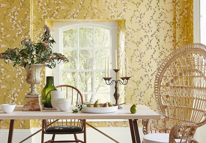 Обои Little Greene Archive Trails 0247SAYELLO