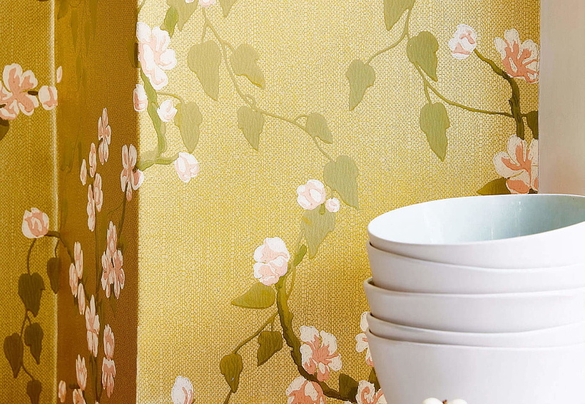 Обои Little Greene Archive Trails 0247SAYELLO