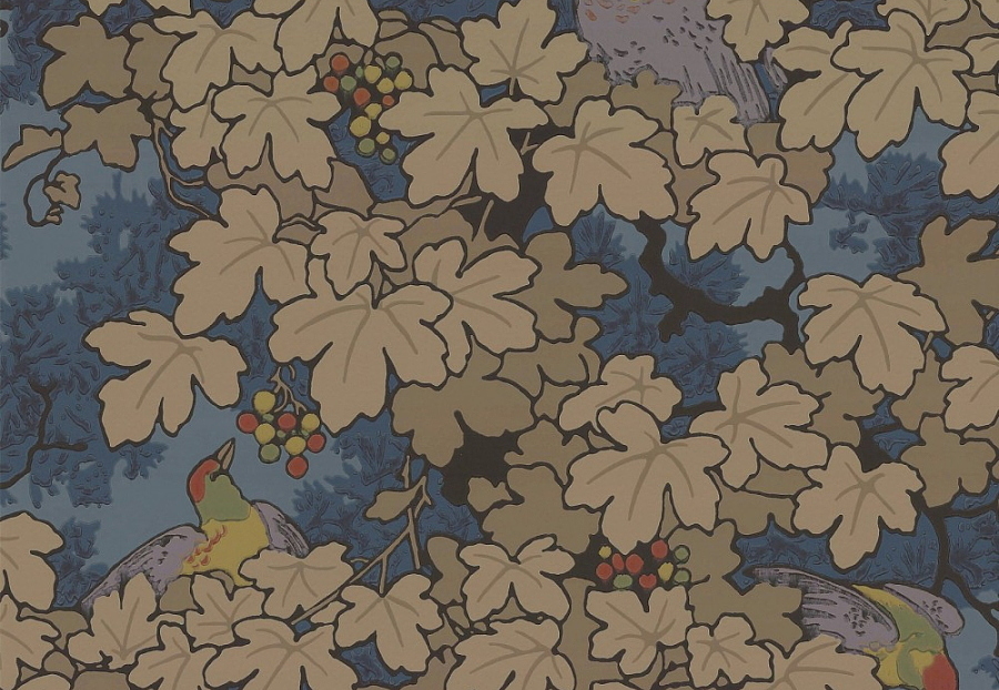Обои Little Greene Archive Trails 0247VIBLEUZ