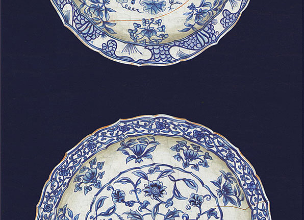 Панно и фотообои Iksel Scenic & Architectural Wallpapers Iznik Plates IP03