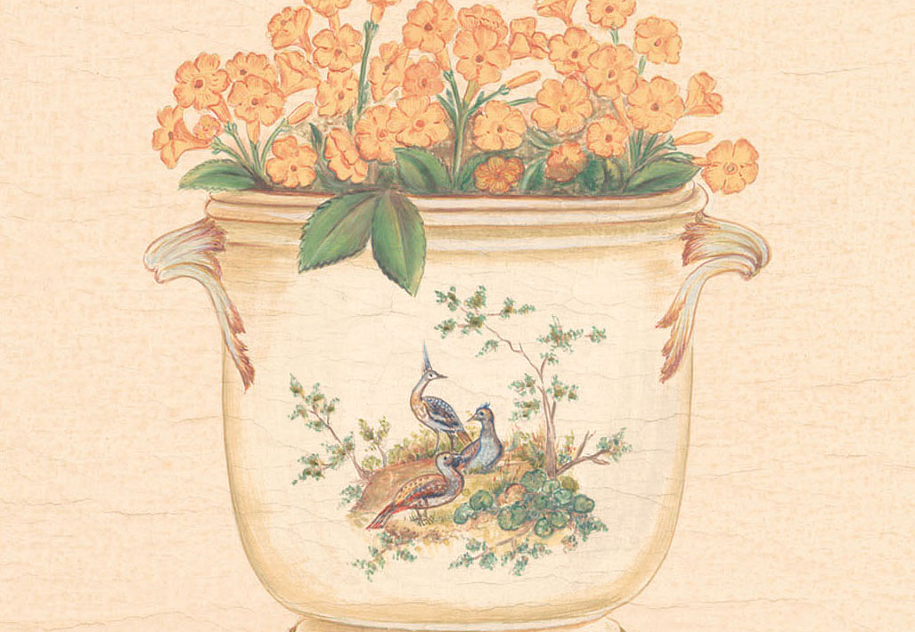 Панно и фотообои Iksel Scenic & Architectural Wallpapers Potted Flowers PF7
