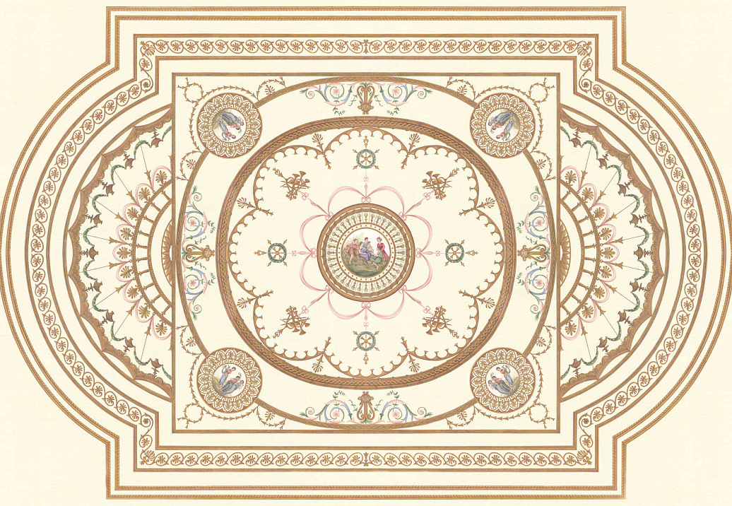 Панно и фотообои Iksel Scenic & Architectural Wallpapers Neo-Classical Ceiling I
