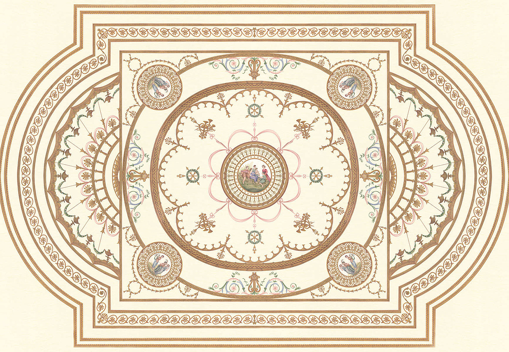 Панно и фотообои Iksel Scenic & Architectural Wallpapers Neo-Classical Ceiling I
