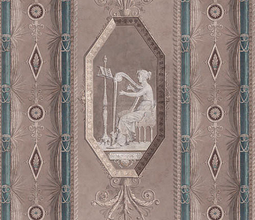 Панно и фотообои Iksel Scenic & Architectural Wallpapers Percier & Fontaine Muse EMP MUS B3