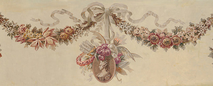Панно и фотообои Iksel Scenic & Architectural Wallpapers 19th Cent Garlands Gar 3