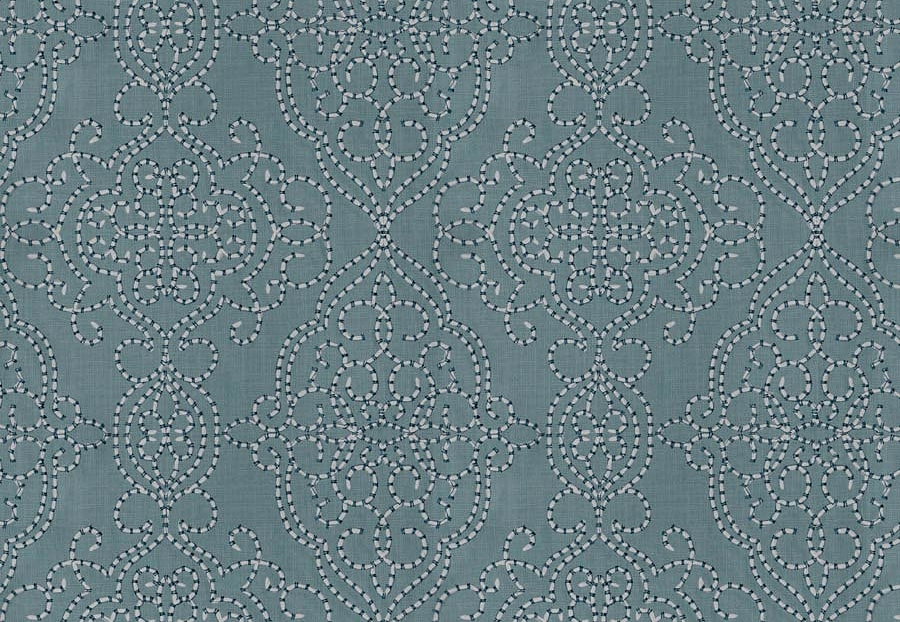 Ткань Fabricut Vignettes Vol.XVI Bluestone Indie Damask/Blue