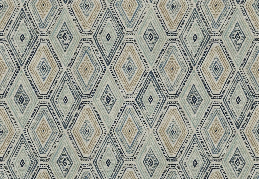 Ткань Fabricut Vignettes Vol.XVI Bluestone Ingenue diamond/Bluestone