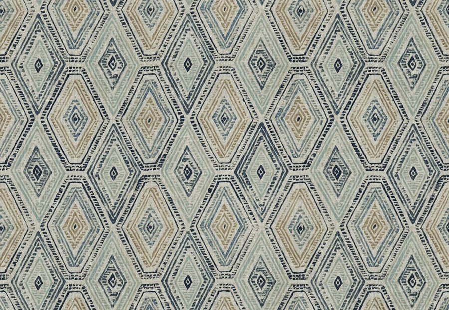 Ткань Fabricut Vignettes Vol.XVI Bluestone Ingenue diamond/Bluestone