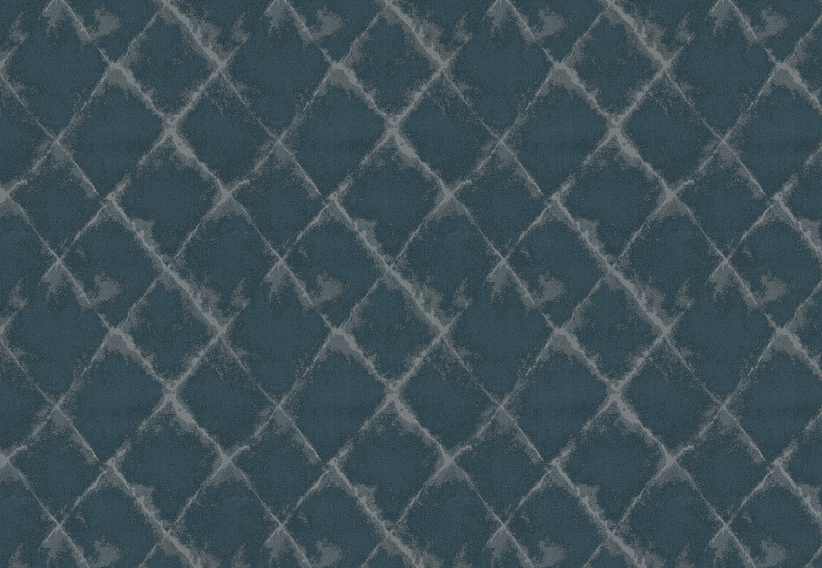Ткань Fabricut Vignettes Vol.XVI Bluestone Aerial diamond/Cadet