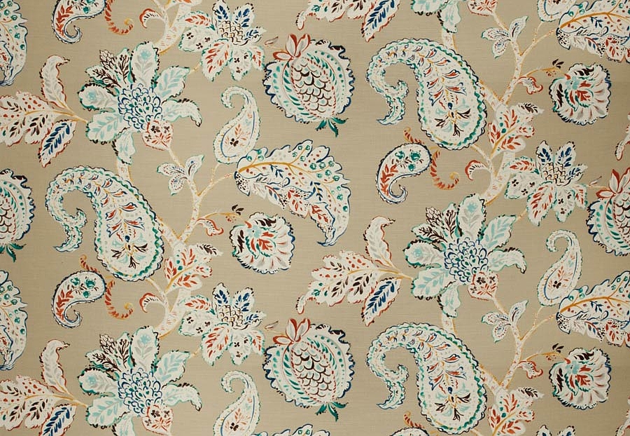 Ткань Fabricut Vignettes Vol.XVI Bluestone Colourist/Carnival