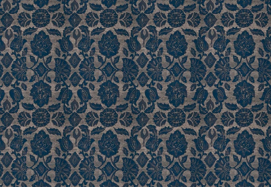 Ткань Fabricut Vignettes Vol.XVI Bluestone Leitmotif/Navy