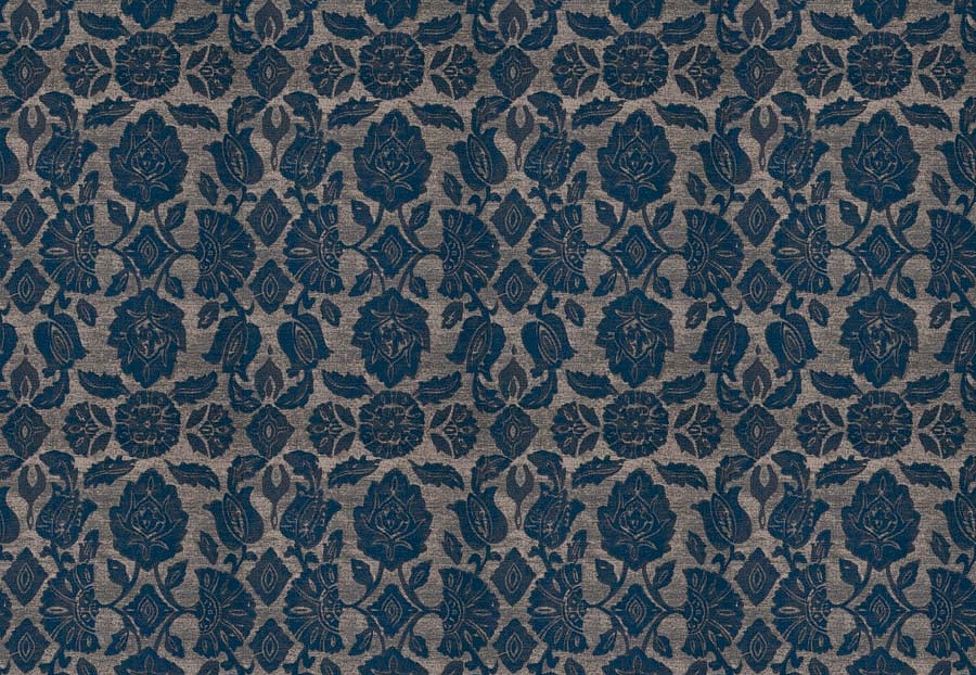 Ткань Fabricut Vignettes Vol.XVI Bluestone Leitmotif/Navy