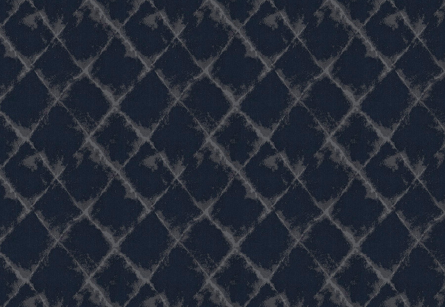 Ткань Fabricut Vignettes Vol.XVI Bluestone Aerial diamond/Indigo
