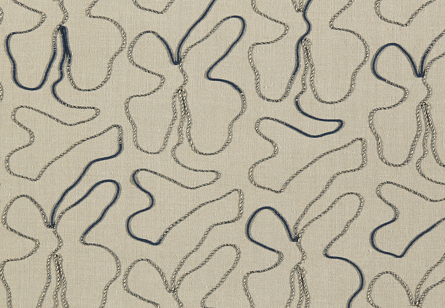 Ткань Casamance Indigo 35250384