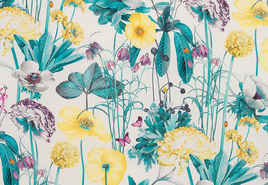 Ткань Osborne & Little Enchanted Gardens F7010/04