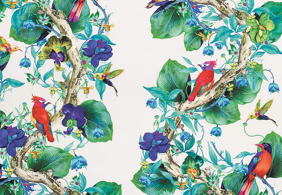 Ткань Osborne & Little Enchanted Gardens F7013/01