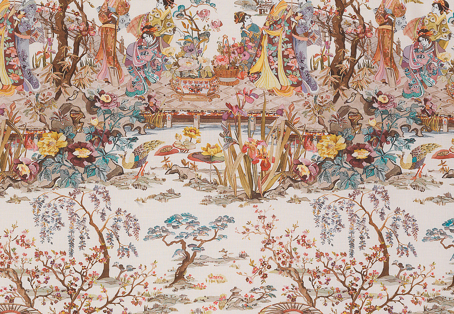 Ткань Osborne & Little Enchanted Gardens F7015/03